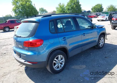 2017 Volkswagen Tiguan 2.0T/2.0T S из США, поврежденный, VIN WVGBV7AX9HK028177
